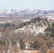 Snow-cover on Fort McCoy ranges