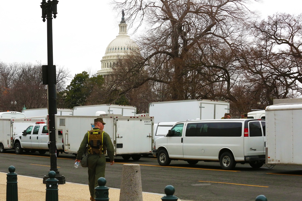 CBIRF provides CBRNE response capabilities to JTF-NCR during 58th Presidential Inauguration