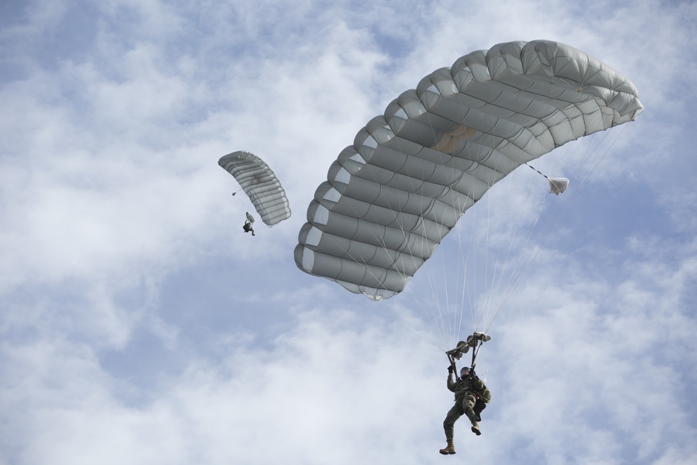 3rd Force Reconnaissance Company Parachute Operations Training