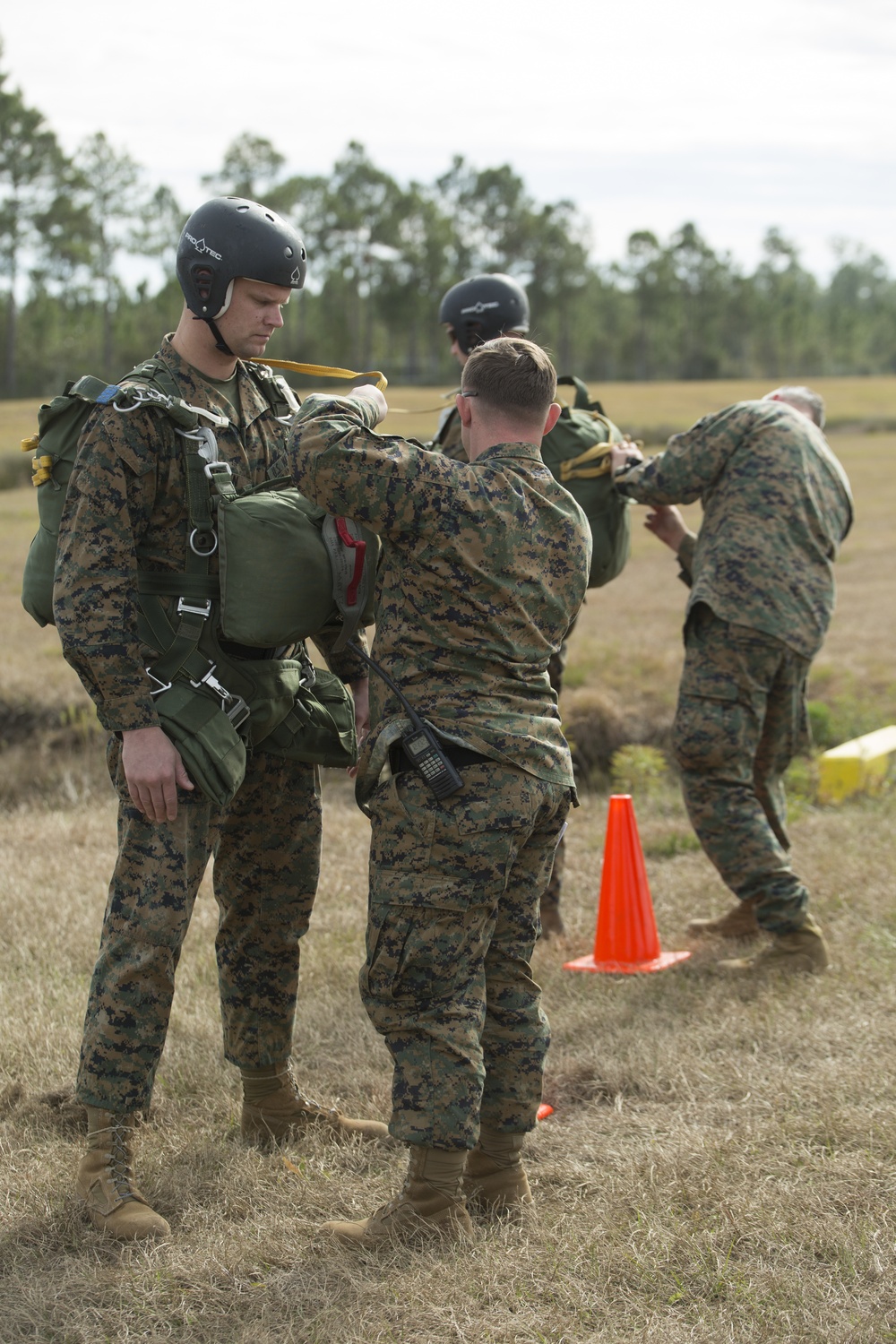 3rd Force Reconnaissance Company Parachute Operations Training