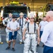 Airman participate in a firefighter combat challenge