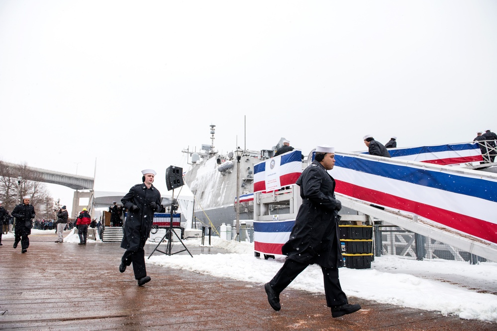 USS Little Rock Commissioning