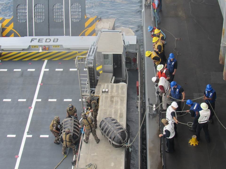 USS Puller conducts LCAT training during Alligator Dagger