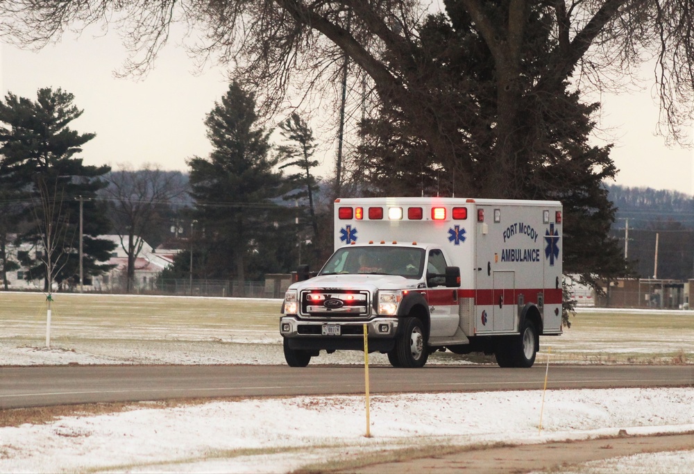 Emergency response at Fort McCoy