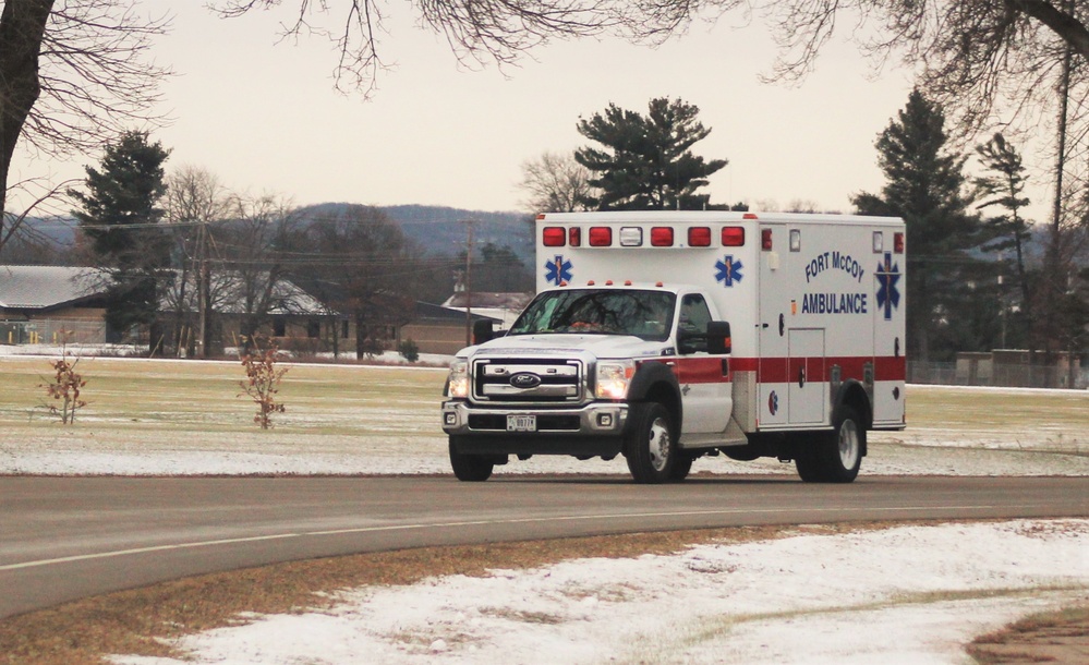 Emergency response at Fort McCoy