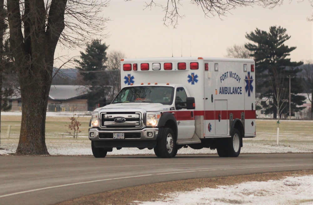Emergency response at Fort McCoy