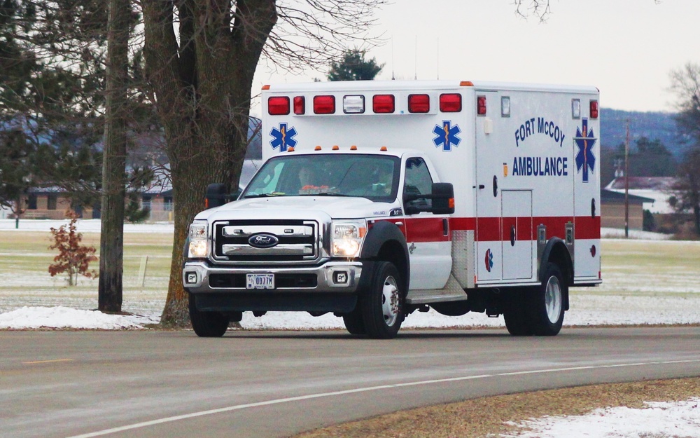 Emergency response at Fort McCoy