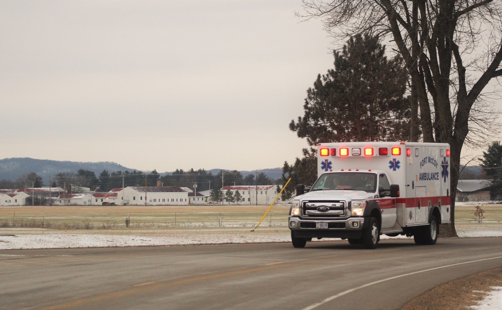 Emergency response at Fort McCoy