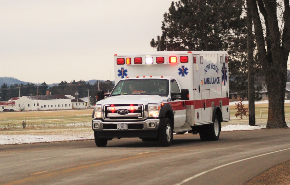 Emergency response at Fort McCoy