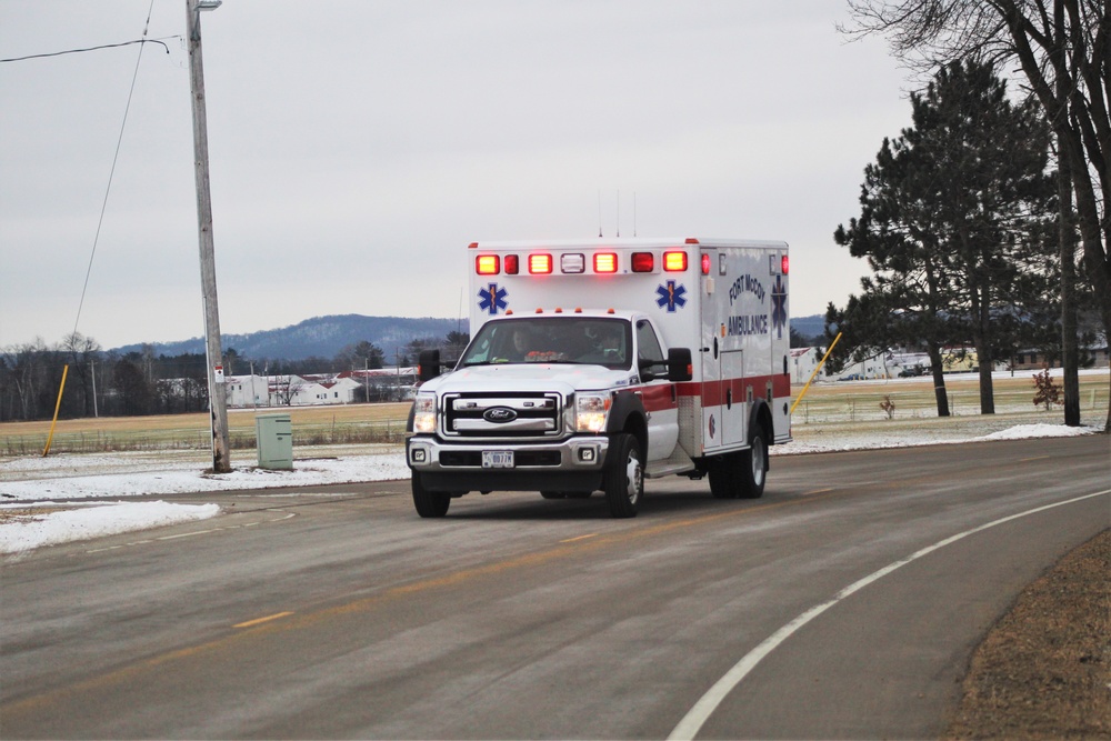 Emergency response at Fort McCoy
