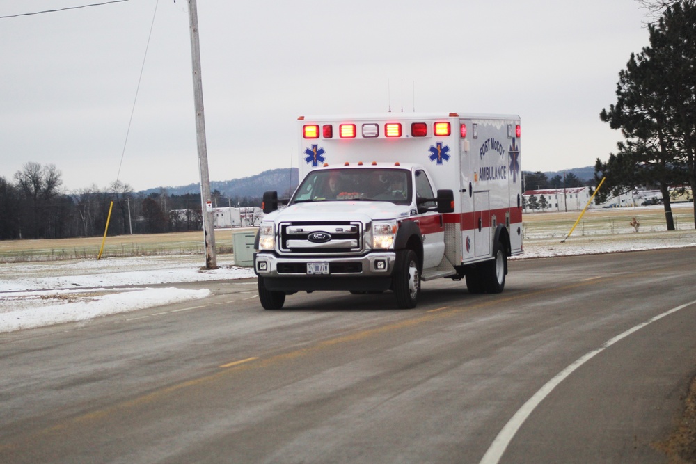 Emergency response at Fort McCoy