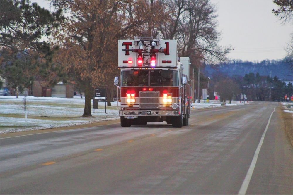 Emergency response at Fort McCoy