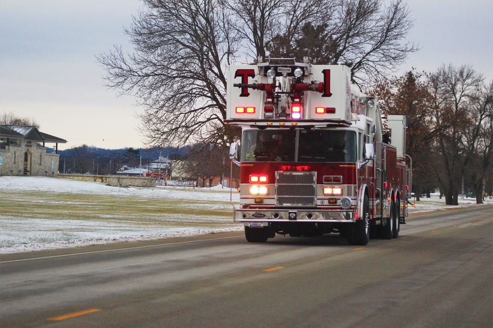 Emergency response at Fort McCoy