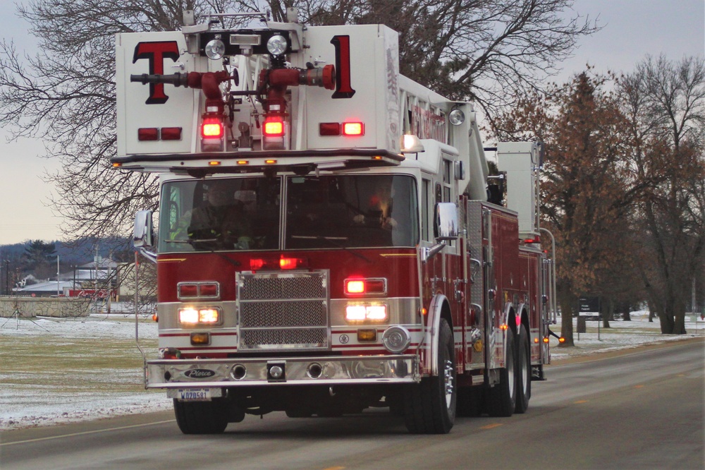 Emergency response at Fort McCoy