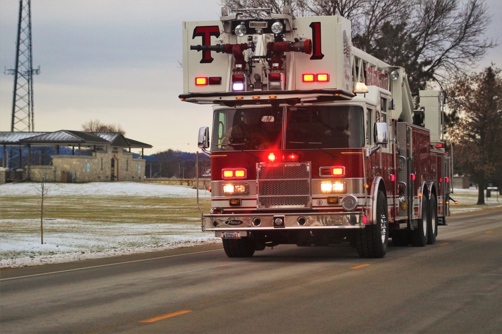 Emergency response at Fort McCoy