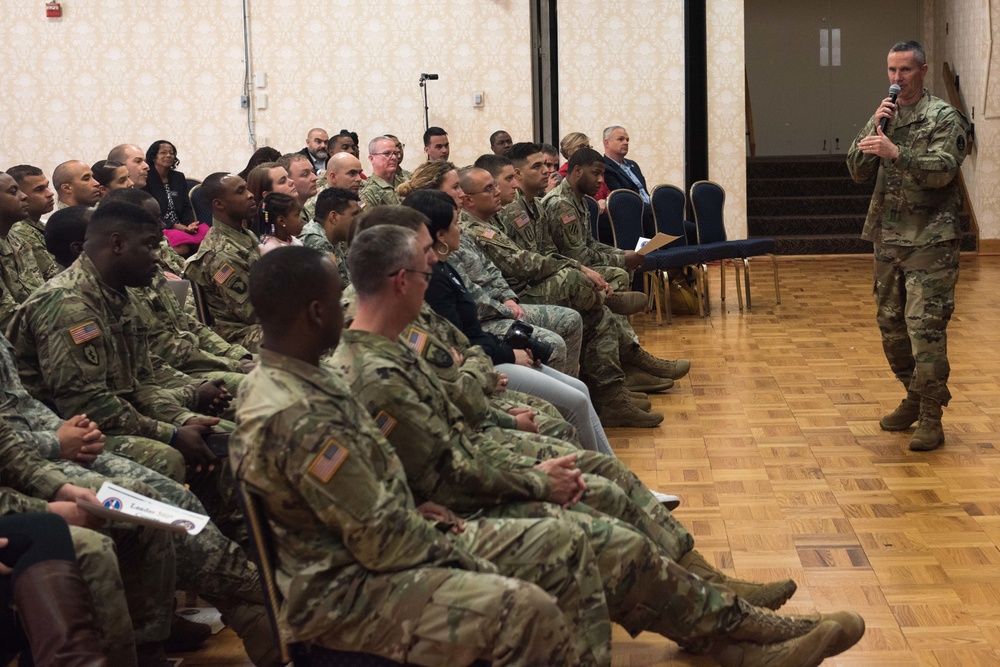 Leadership and resiliency training from a Soldier’s perspective