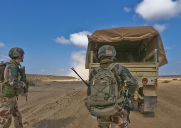 French and U.S. forces conduct TRAP Mission during Alligator Dagger 2017