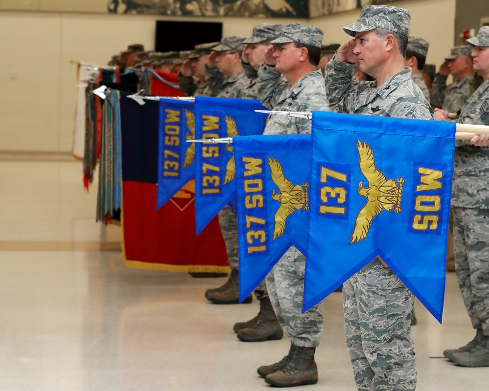 Oklahoma National Guard Change of Command