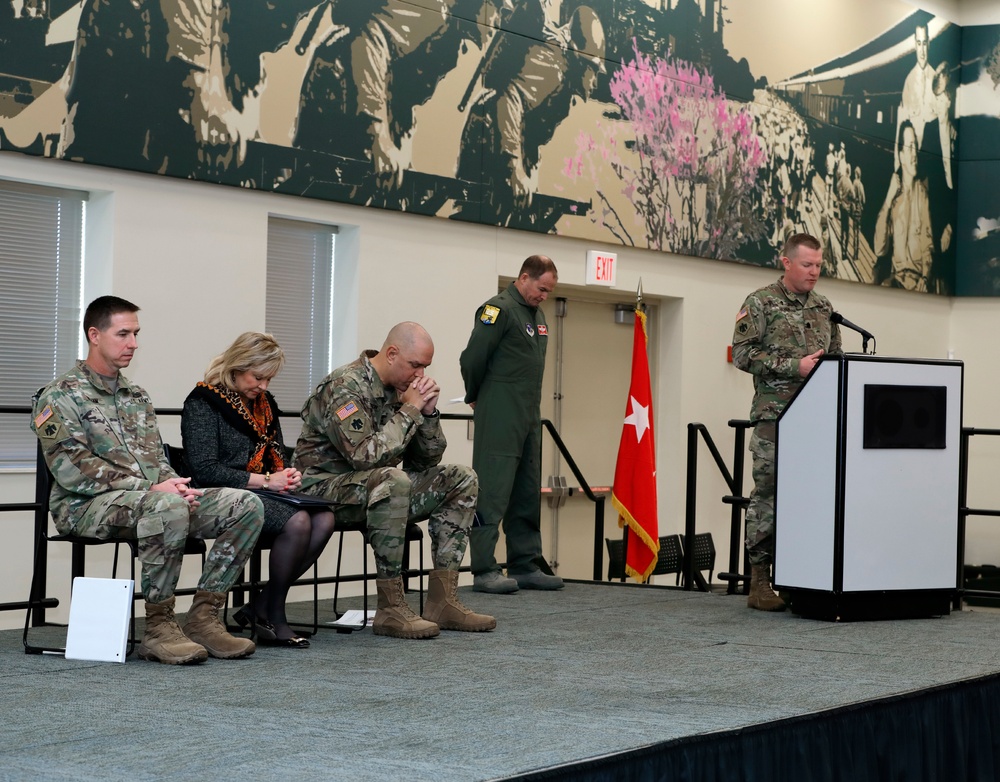 Oklahoma National Guard Change of Command