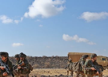 French and U.S. forces conduct TRAP mission during Alligator Dagger 2017