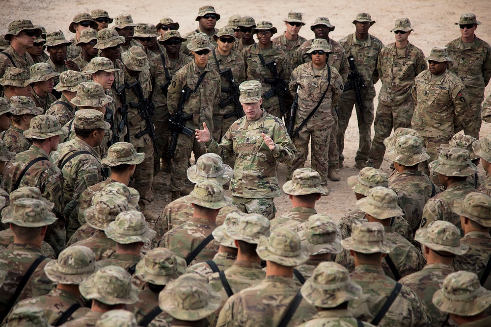 Dvids - Images - Sergeant Major Of The Army Visit's Deployed Troops 