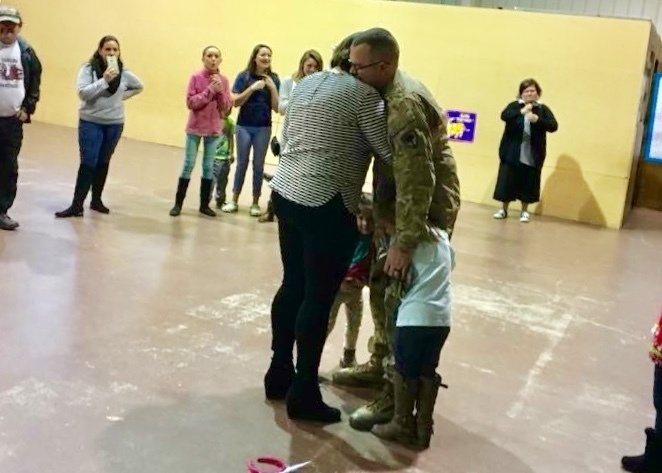S.C. National Guard Soldier gives family birthday and holiday surprise
