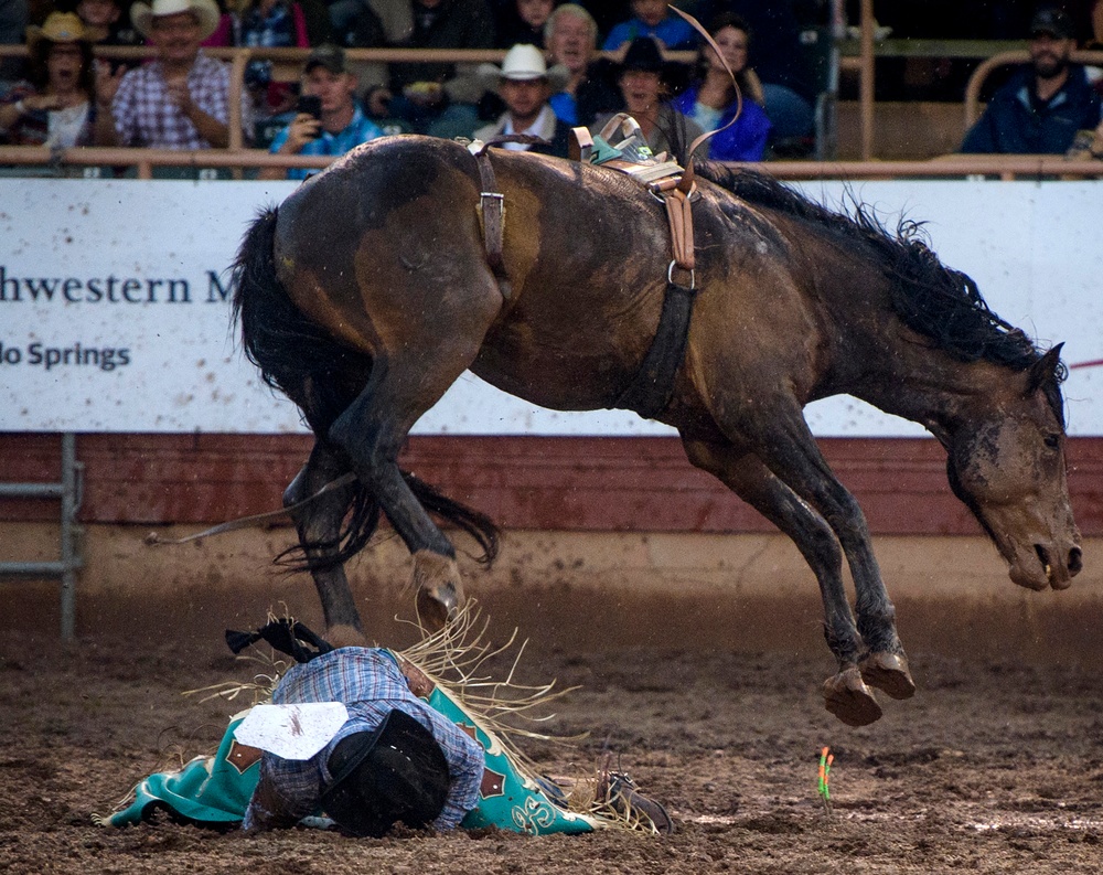 AFSPC night at the Rodeo