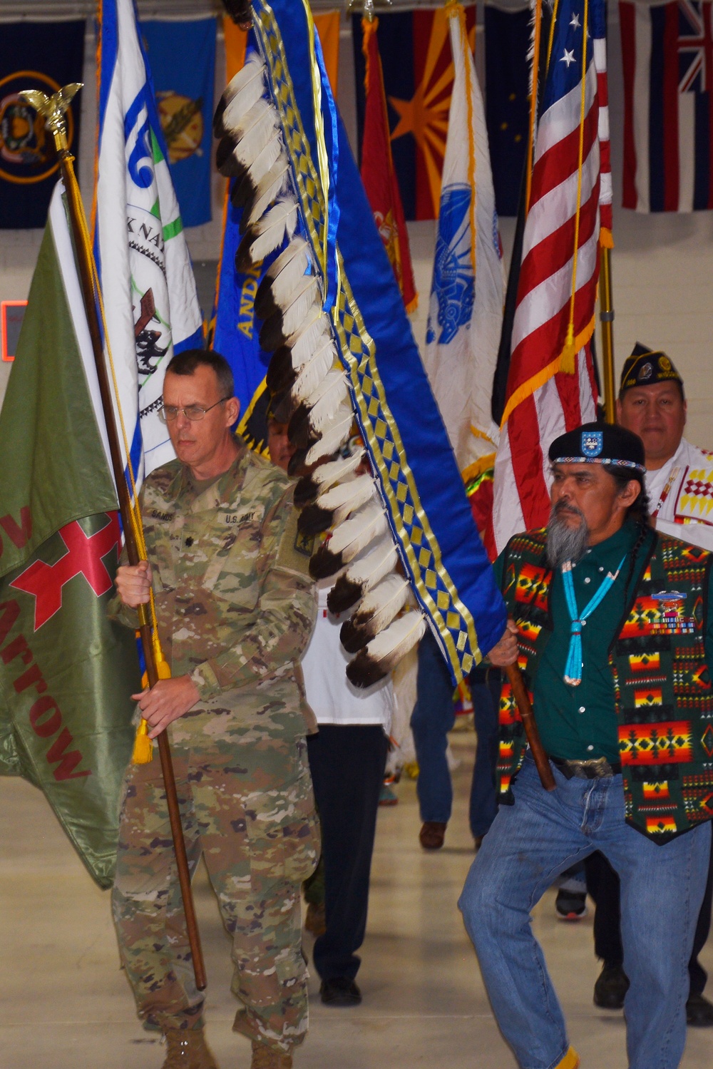 Descendants of Red Arrow mark 40th PowWow, 100th anniversary of 32nd Division