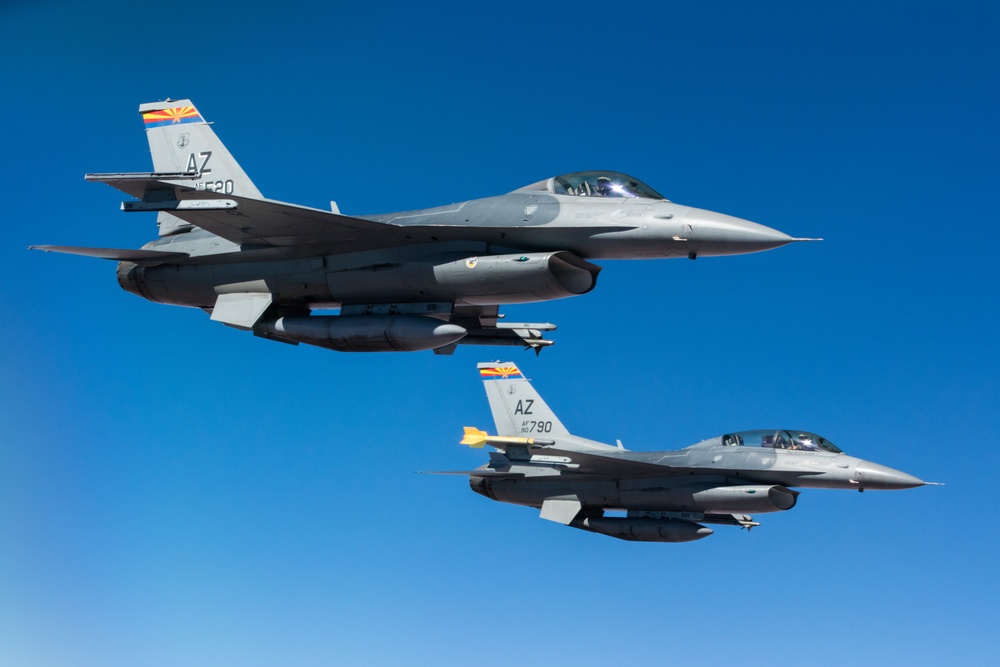 F-16s in 162d Top Squadron Competition