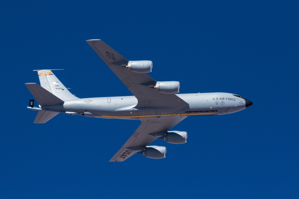 KC-135 supports 162d F-16s Top Squadron Competition