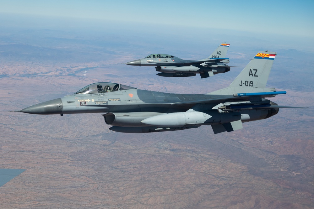 F-16s in 162d Top Squadron Competition