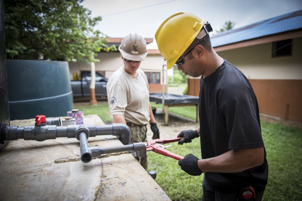 CAT Palau: Water Catchment System
