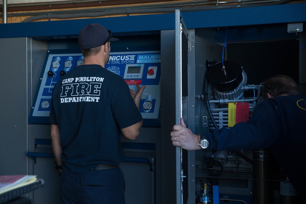 Camp Pendleton firefighters receive new equipment