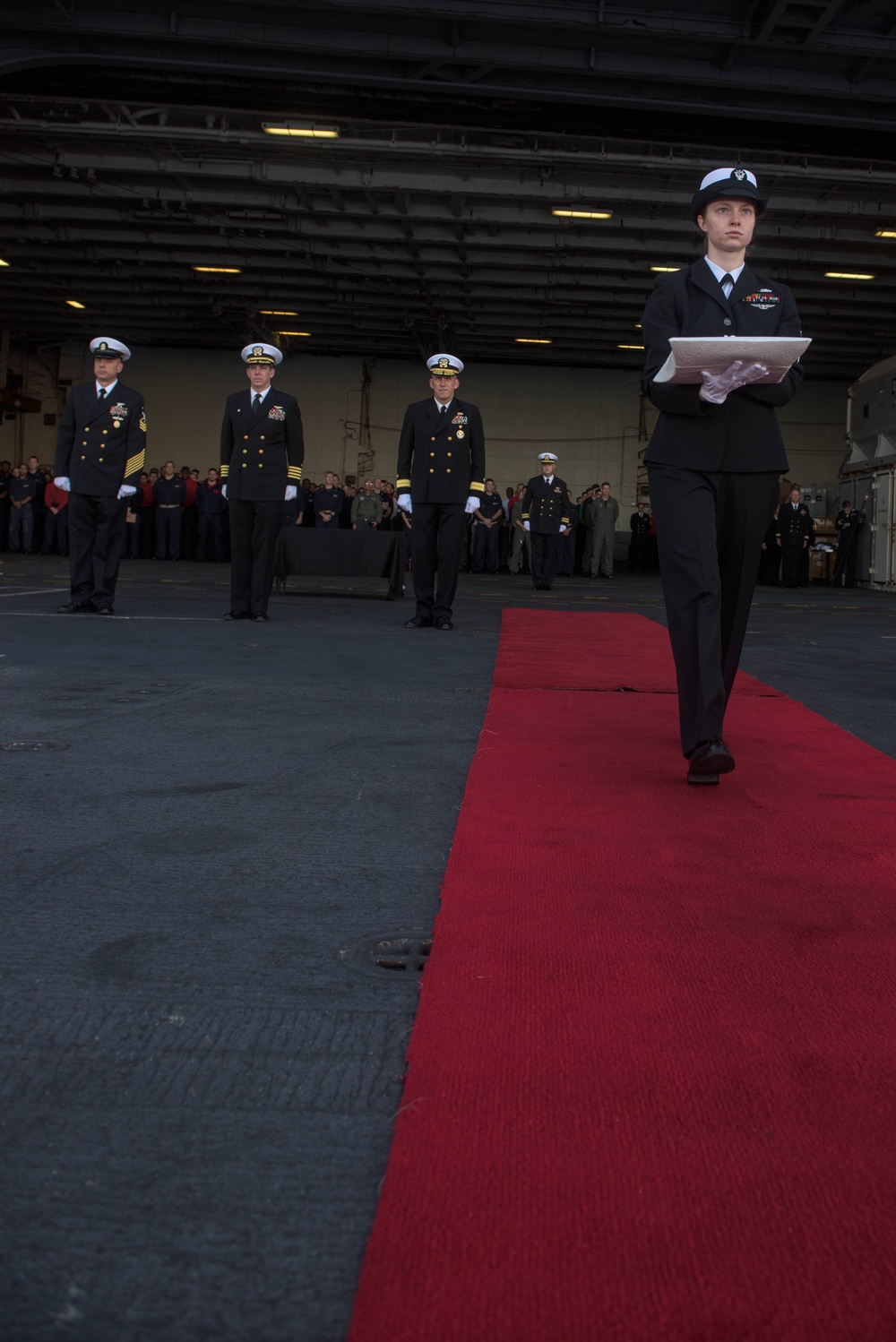 Burial at Sea on board USS Ronald Reagan (CVN 76)