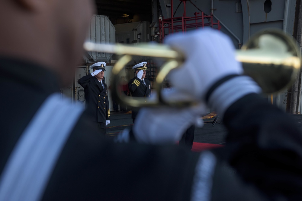 Burial at Sea on board USS Ronald Reagan (CVN 76)