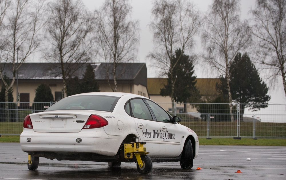 Saber Driving Course Sharpens Winter Driving Skills