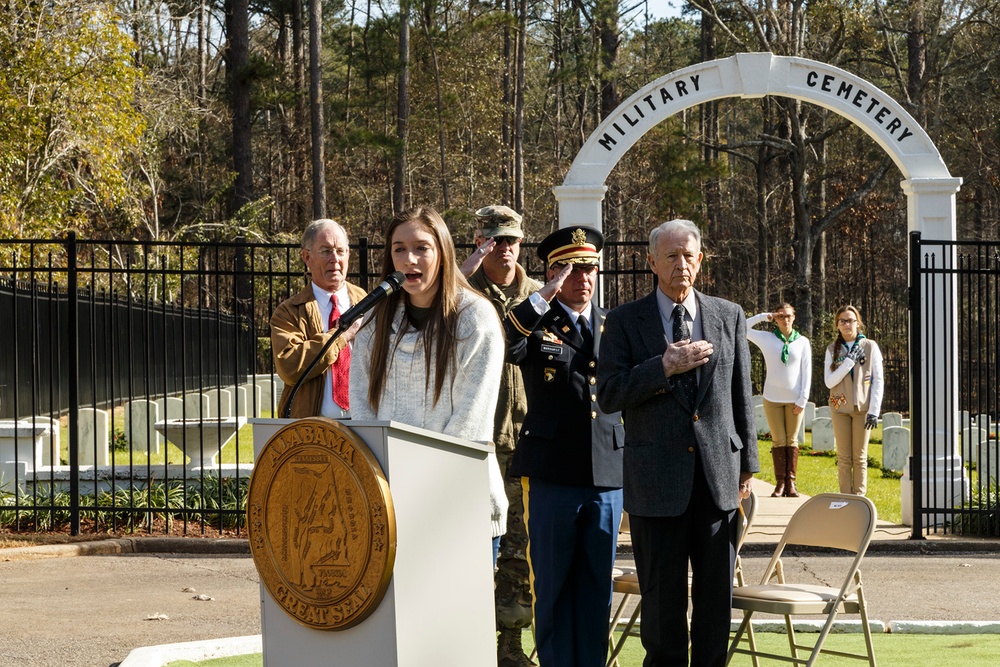 McClellan Military Cemetery holds Wreaths Across America ceremony