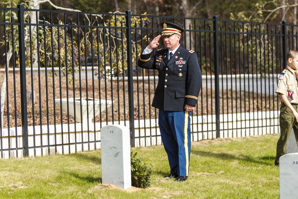 McClellan Military Cemetery holds Wreaths Across America ceremony