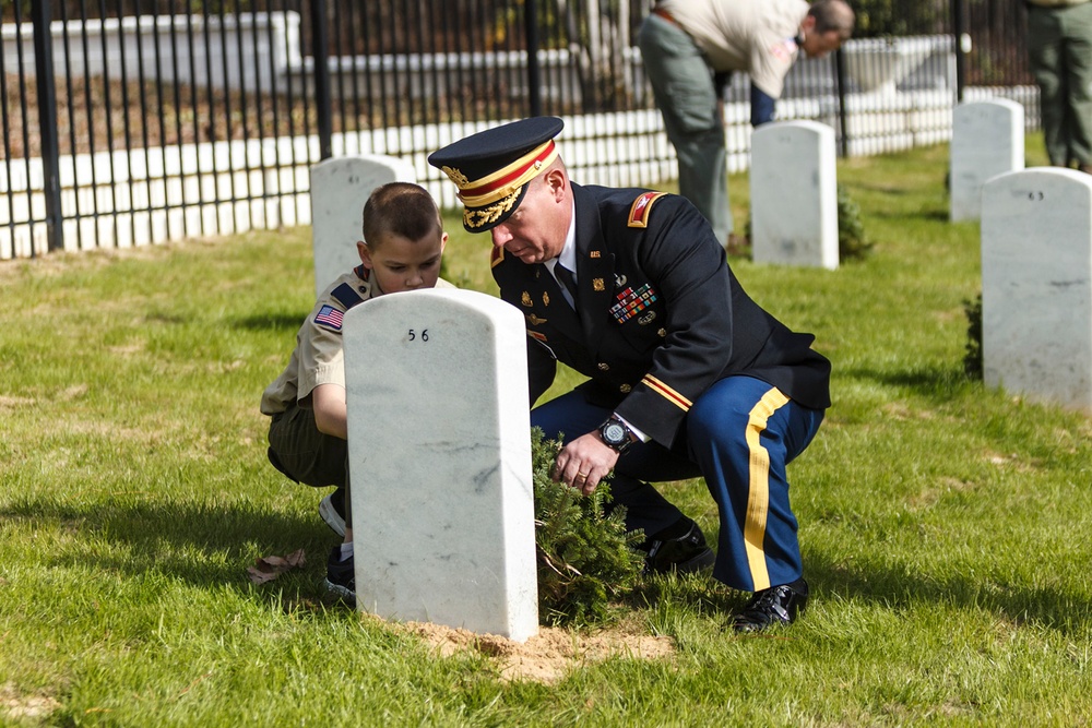 McClellan Military Cemetery holds Wreaths Across America ceremony