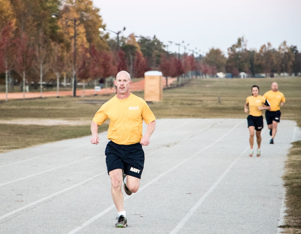 CIWT Fort Gordon Sailors Take On Physical Fitness Challenge