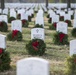 Wreaths at Arlington National Cemetery