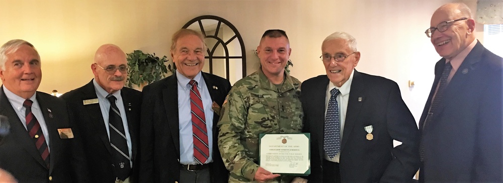 Army Reserve Ambassador receives public service award