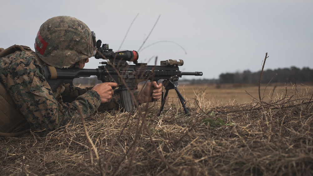 Delta Company Combined Arms Exercise