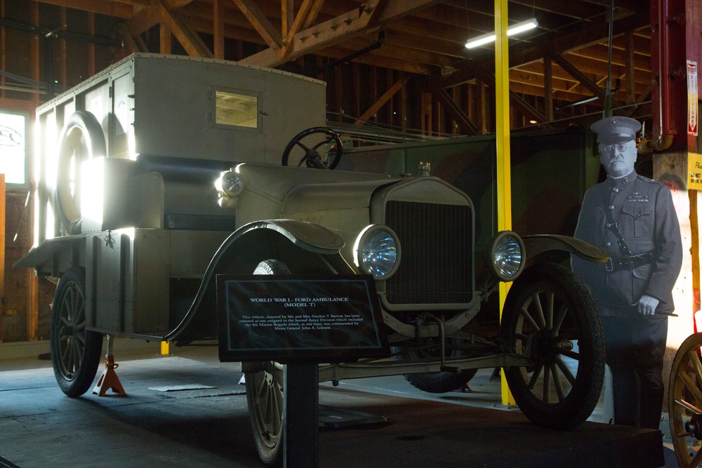 Marine vehicles from past to present displayed at CPEN Mechanized Museum