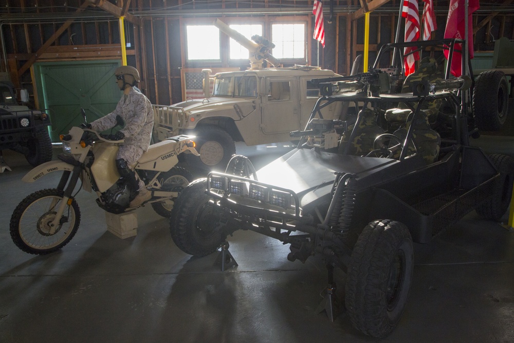 Marine vehicles from past to present displayed at CPEN Mechanized Museum