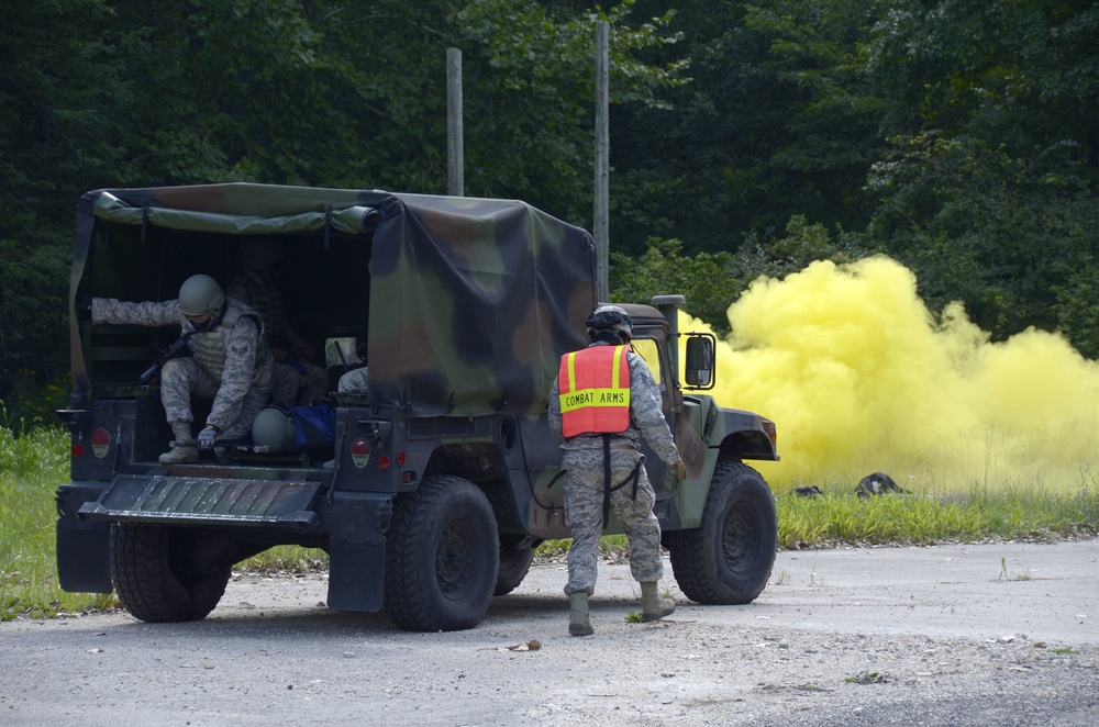 445th ASTS Airmen train for real-world events