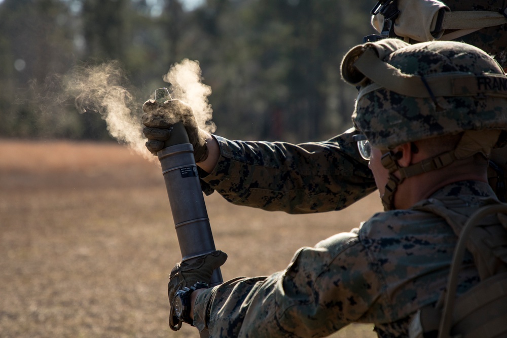 Fire for effect: Teufel hunden conducts live-fire mortar range