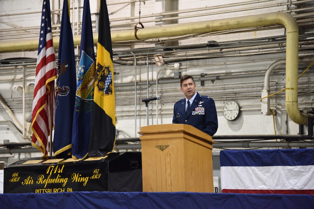 171st Air Refueling Wing Change of Command 2017