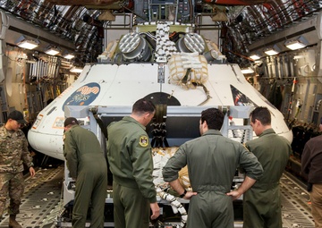 418th FLTS supports NASA in Orion spacecraft parachute test