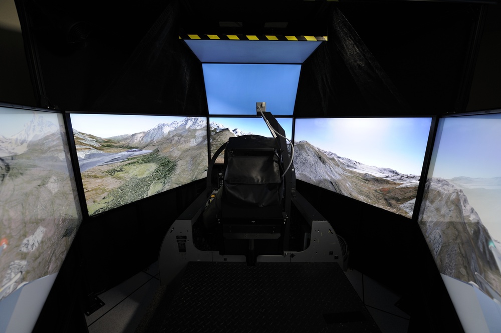 F-15C simulators provide low-cost, critical training